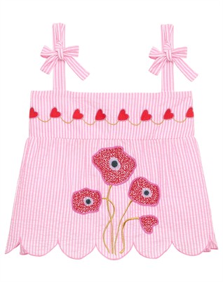 Wenke Top - Pink Stripes